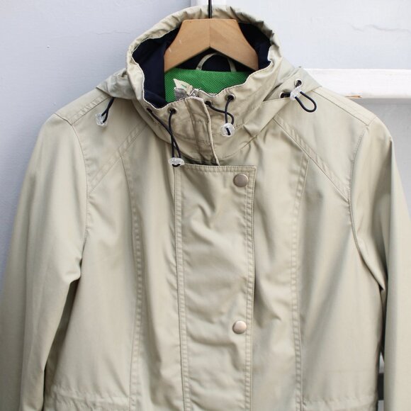 Classic Elements VTG Y2K Tan Khaki Utility Weather Resistant Jackets Size Small - Picture 4 of 11